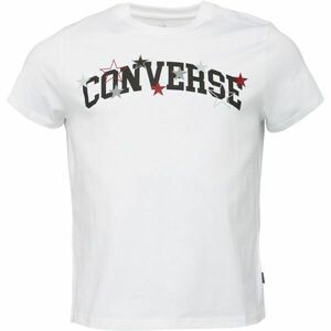 Converse CVRS STAR RETRO TEE Férfi póló, fehér, méret kép
