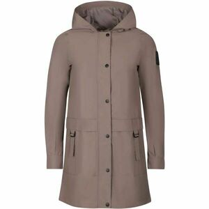 NAX ARESA Női kabát kapucnival, barna, méret kép