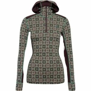 KARI TRAA ROSE Női merinó felső, sötétzöld, méret kép