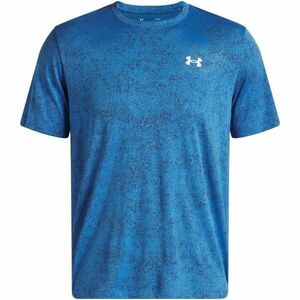 Under Armour TECH TEE PIXELATE Férfi sportpóló, kék, méret kép