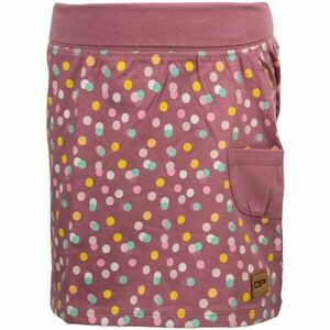 ALPINE PRO ASKIO Lány nyári szoknya, bordó, méret 152-158 kép