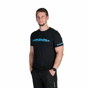 Northfinder FERDINAND Férfi outdoor póló, fekete, méret kép