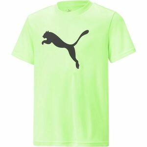 Puma ACTIVE SPORTS POLY CAT TEE B Fiú póló, világoszöld, méret kép