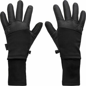 Under Armour STORM FLEECE RUN GLOVES Férfi kesztyű, fekete, méret L kép