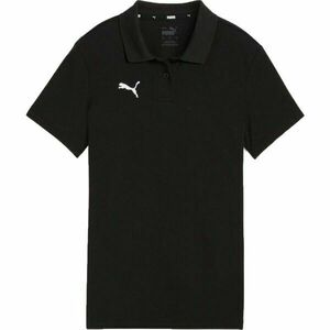 Puma TEAMGOAL CASUALS POLO W Női galléros póló, fekete, méret kép