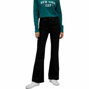 GAP V-HR 70S FLARE Női farmer, fekete, méret kép