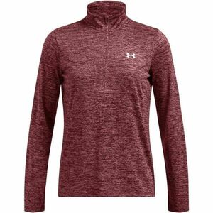 Under Armour TECH TWIST Női póló, bordó, méret S kép