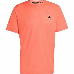 adidas TRAIN-ESSENTIALS BASE TEE Férfi sportpóló, narancssárga, méret kép
