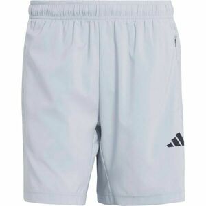 adidas WORKOUT ESSENTIALS BASE WOVEN SHORT Férfi sport rövidnadrág, szürke, méret XXL 5" kép