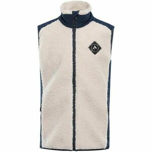 ALPINE PRO OFESO Gyerek polár mellény, bézs, méret 140-146 kép