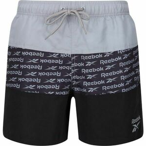 Reebok ALBIE Férfi fürdőnadrág, fekete, méret kép