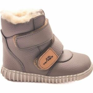 PEGRES B 1706 Gyerek téli barefoot cipő, szürke, méret kép