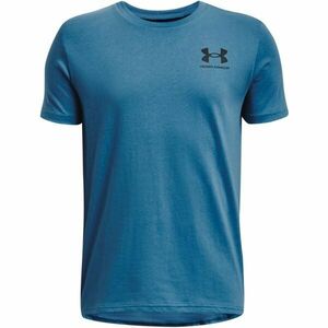 Under Armour SPORTSTYLE LEFT CHEST SS Rövidujjú fiú póló, kék, méret L kép