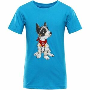 ALPINE PRO ECOMO 3 Gyerek póló, kék, méret 92-98 kép