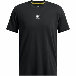 Under Armour CURRY LOGO TEE Férfi póló, fekete, méret L kép