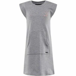 ALPINE PRO HUDERO Gyerek nyári ruha, szürke, méret 140-146 kép