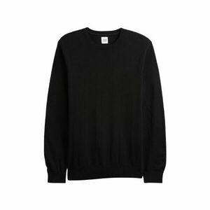 GAP V-FA25 SOLID CORE CREW Férfi kötött pulóver, fekete, méret kép