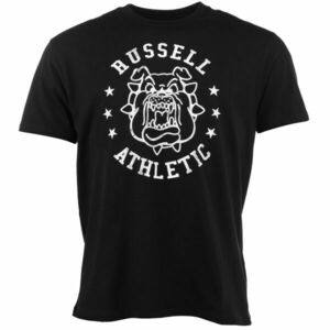 Russell Athletic T-SHIRT BULLDOG M Férfi póló, fekete, méret kép
