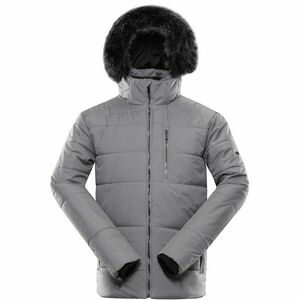 ALPINE PRO LODER Férfi téli kabát, szürke, méret kép