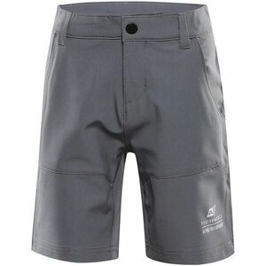 ALPINE PRO BAKO Gyerek sport rövidnadrág, szürke, méret 116-122 kép