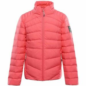 ALPINE PRO RETERO Gyerek ultrakönnyű pehelykabát, piros, méret 128-134 kép