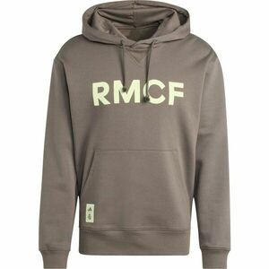 adidas REAL MADRID SEASONAL HD Férfi pulóver, szürke, méret kép