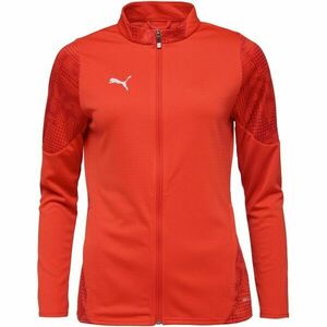 Puma TEAMCUP TRAINING JACKET W Női focidzseki, piros, méret kép