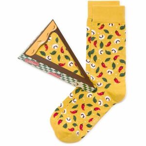 CELIO XMISOPIZZE Férfi zokni, sárga, méret kép