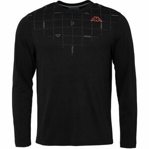 Kappa LOGO ISORD Férfi póló, fekete, méret kép