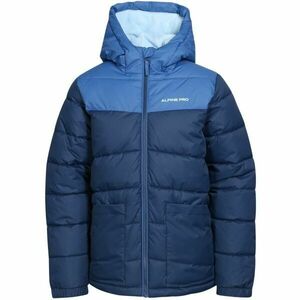 ALPINE PRO OLIQA Gyerek téli dzseki membránnal, sötétkék, méret 116-122 kép