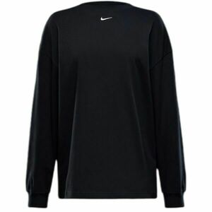 Nike W SPORTSWEAR ESSENTIAL OS LS TEE Női póló, fekete, méret kép