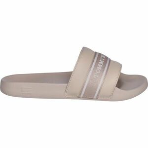 Tommy Hilfiger POOLSIDE WITHWEBBING Női papucs, bézs, méret kép