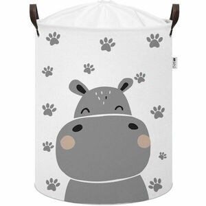 Sipo TOY BOX 43L Játéktároló kosár, fehér, méret kép