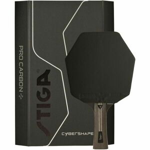 Stiga CYBERSHAPE PRO CARBON 5-STAR Pingpongütő, fekete, méret kép