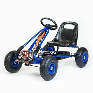 BABY MIX RAZOR Gyerek lábbal hajtós gokart, kék, méret kép