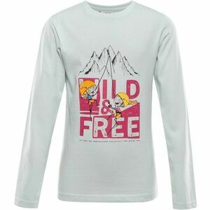 ALPINE PRO ECCO 2 Gyerek hosszú ujjú póló, világoszöld, méret 92-98 kép