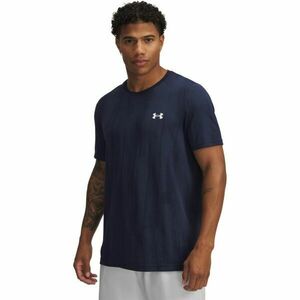 Under Armour VANISH SEAMLESS NOVELTY Férfi sport póló, sötétkék, méret L kép