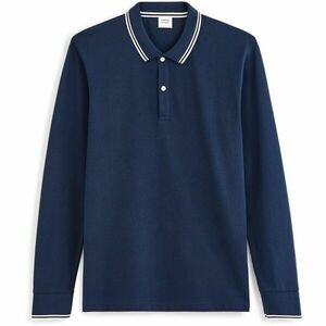 CELIO DECOLML Férfi galléros póló, sötétkék, méret kép