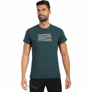 KILPI DIXIE Férfi funkcionális póló, sötétzöld, méret kép