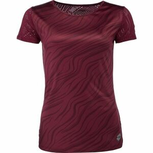 Lotto WORKOUT TEE W Női póló edzéshez, bordó, méret kép
