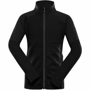 ALPINE PRO DOZERO Gyerek gyorsan száradó pulóver, fekete, méret 116-122 kép