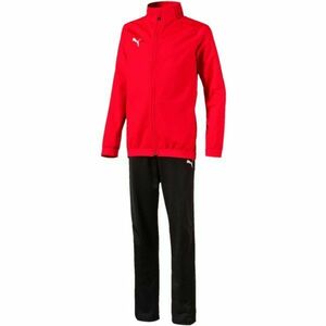 Puma LIGA SIDELINE TRACKSUIT JR Fiú melegítő szett, piros, méret kép