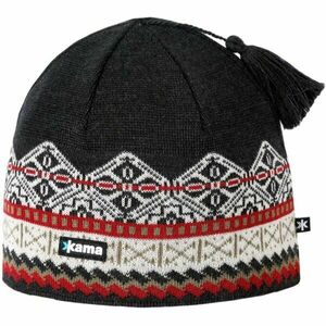 Kama MERINO Téli sapka, fekete, méret kép