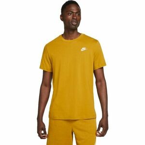 Nike SPORTSWEAR CLUB Férfi póló, sárga, méret XXL kép