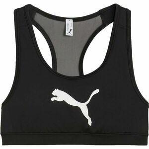 Puma 4KEEPS BRA - P - MID Női sportmelltartó, fekete, méret kép