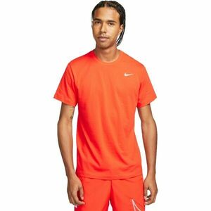 Nike DRY TEE DFC CREW SOLID M Férfi póló edzéshez, narancssárga, méret XXL kép