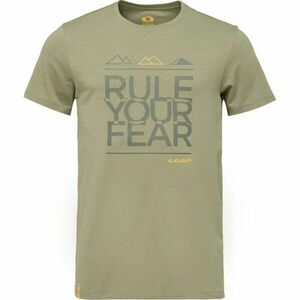 LOAP ALHAN Férfi póló, khaki, méret kép