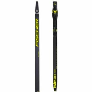 Fischer TWIN SKIN SUPERIOR MEDIUM SET + BDG RACE CLASSIC Klasszikus sífutóléc emelkedést segítő technológiával, fekete, méret kép