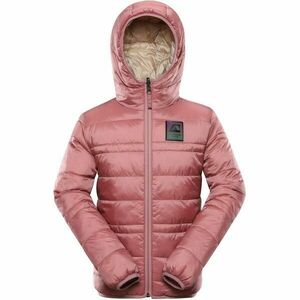 ALPINE PRO EROMO Gyerek téli, kétoldalas kabát, rózsaszín, méret 164-170 kép
