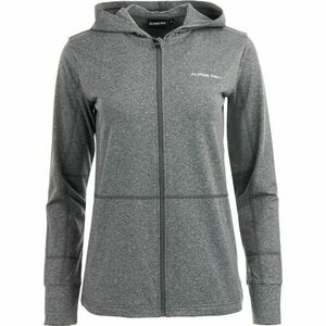 ALPINE PRO AHERTA Női funkcionális kapucnis pulóver, szürke, méret kép